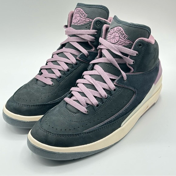 Women’s Nike Air Jordan 2 Retro Off Noir Sky K Mauve DX4400 005 Size 8 - Picture 2 of 14
